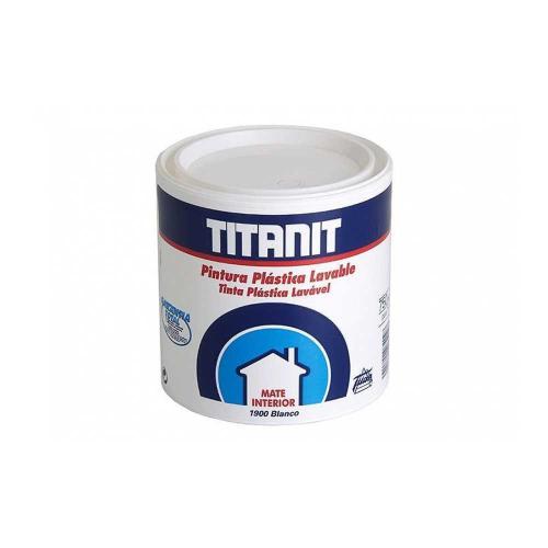 Tinta para Paredes e Tetos Lavável Titanit Mate B.