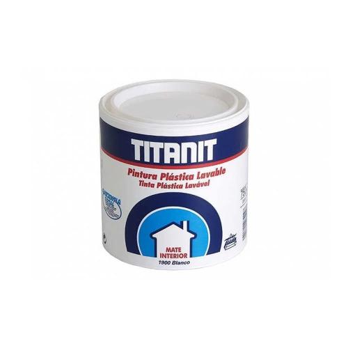 Tinta para paredes e tetos lavável titanit mate b.