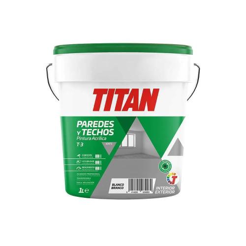 Tinta acrílica para decoração de paredes e tetos .