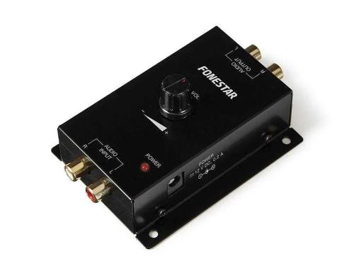 Pré-amplificador de sinal de linha