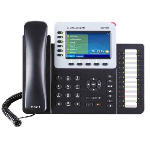 Telefone Sem Fios Grandstream Gxp-2160 Preto