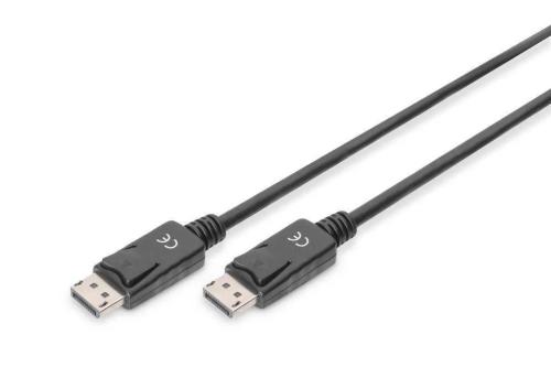 Cable Digitus Video Displayport Dp M/M 10m W/Inte.