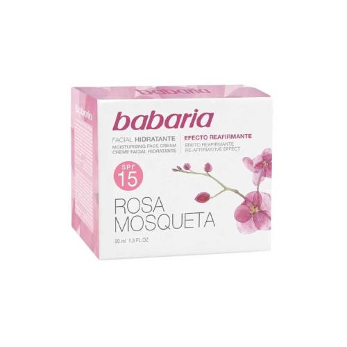 Creme Hidratante Anti-Idade Babaria Rosa Mosqueta.