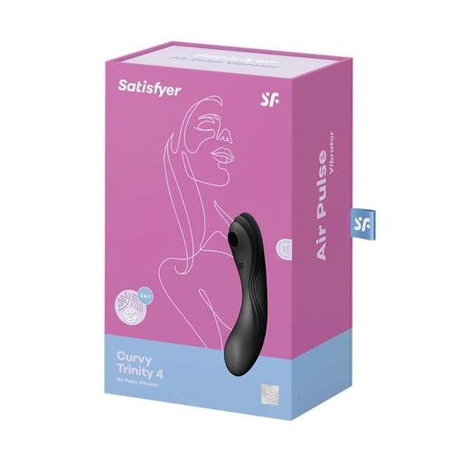 Succionador de clítoris Satisfyer Curvy Trinity 4.