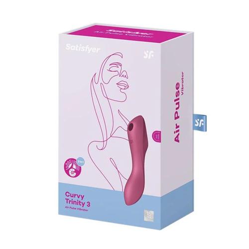 Succionador de Clítoris Satisfyer Curvy Trinity 3