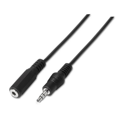 Cable Audio 1xjack-3.5m a 1xjack-3.5h 3m Aisens