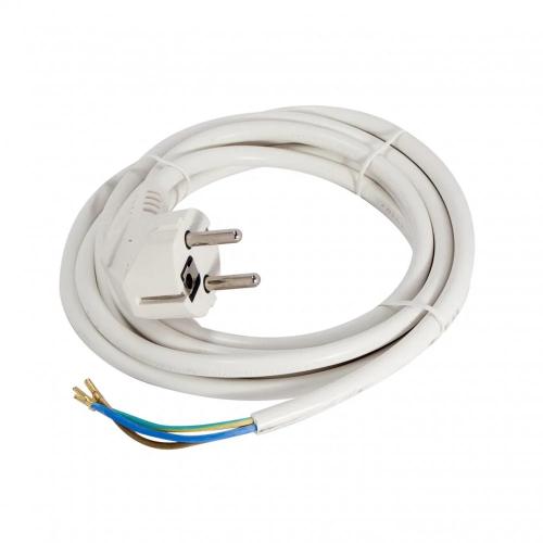 Cabo 1.5m 3x1.5mm máx.2500w com macho branco