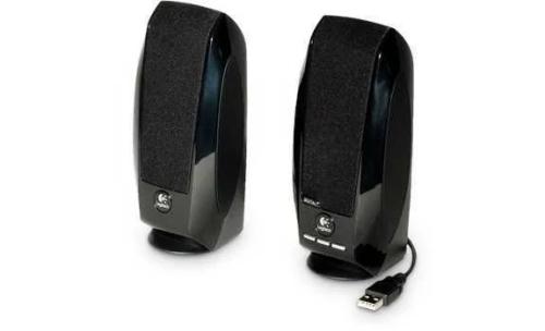 Altavoz 2.0 Con Cable 3.5 Mm 1 W Negro