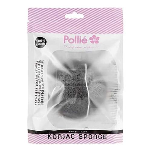Esponja Corporal Eurostil Konjac Carbon Natural Carvão