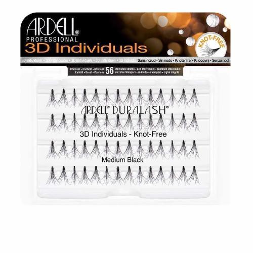 False Eyelashes 3d Individuals Duralash Knot-Free 56pc
