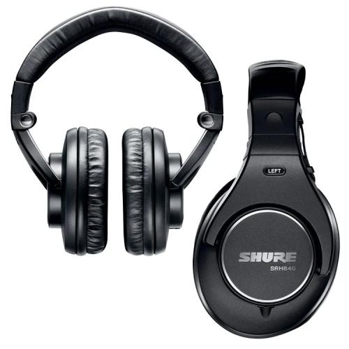 Shure Srh840 Headphones Wired Black