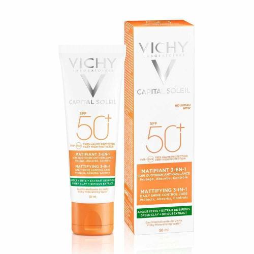 Creme Facial Vichy Capital Soleil Pele Sensível 50 Ml Spf 50 Spf 50+