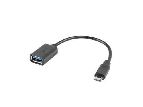 Adaptador Lanberg Otg Usb Micro(M) 2.0 a Usb-A(H).
