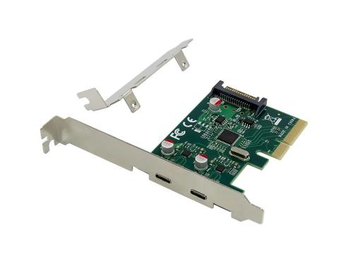 Conceptronic Pci Express Card 2-Port Usb-C 3.2 Strom Erford.