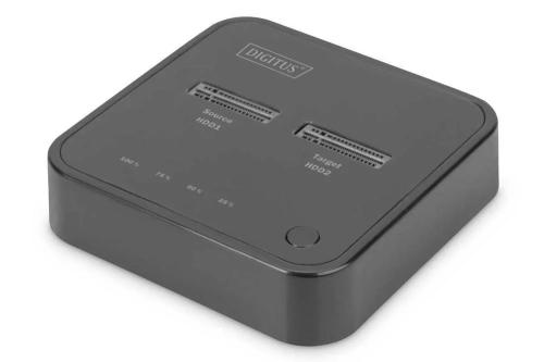 Digitus Dual M.2 Nvme SSD Docking Station With Offline Clone Function Usb-C