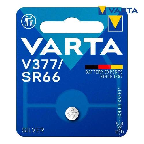 Micro Pilha Botão Varta Silver Sr66 - V377 1,55v .