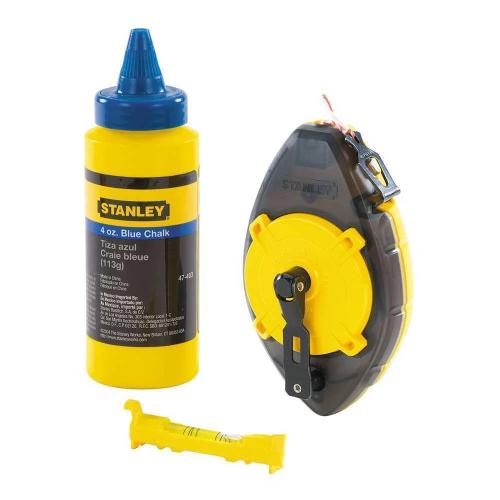 Traçador Kit Powerinder 30m + Pó + Nível de Corde.