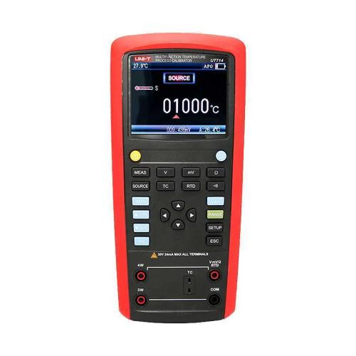 Calibrador de proceso de temperatura - Display LC.