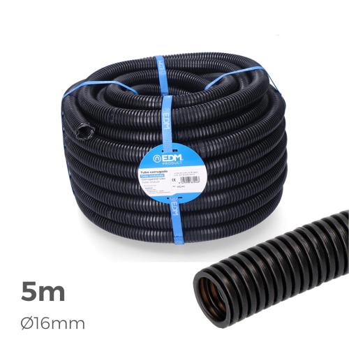 Tubo Anelado Para Interior Medida 16mm Ce M-25 5mt