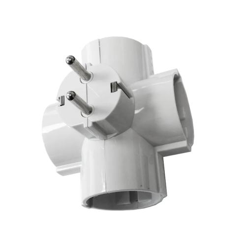 Ficha 4 Tomadas T/tl Saidas Laterais 16a 250v