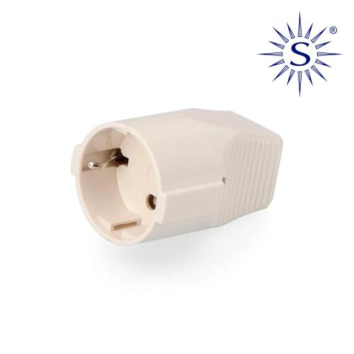 Ficha Fêmea T/Tl 10/16a 250v (Embalada) Solera 5019