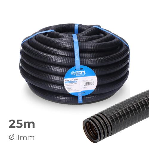 Tubo Anelado Exterior 11mm Ce M-16 25mts