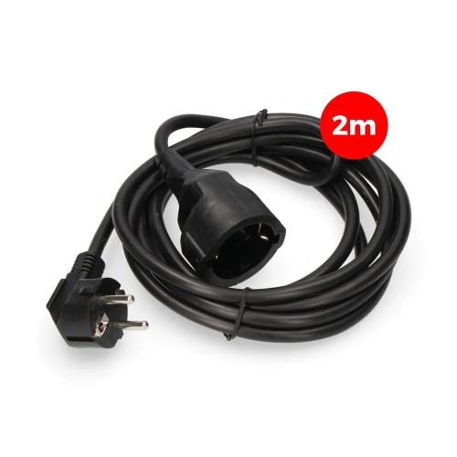 Extensão Para Cabo 3x1,5 T/tl 2mts Preto