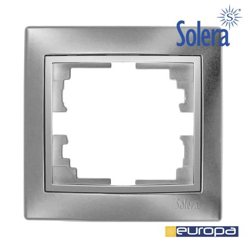 Moldura para 1 Elemento Prata 83x81x10mm.S.Europa.