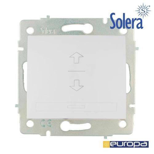 Interruptor para Estores 10a 250v Branco Série Europa Solera Erp21