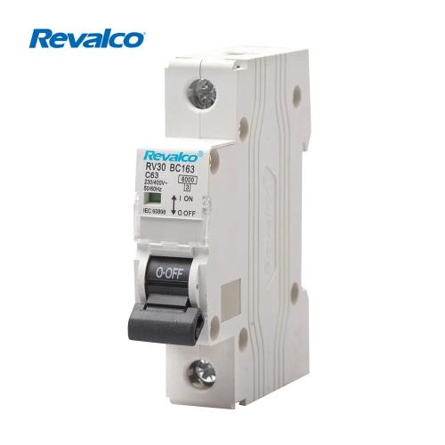 Disjuntor Magnetotermico Revalco 1P 10A C 6Ka Resi