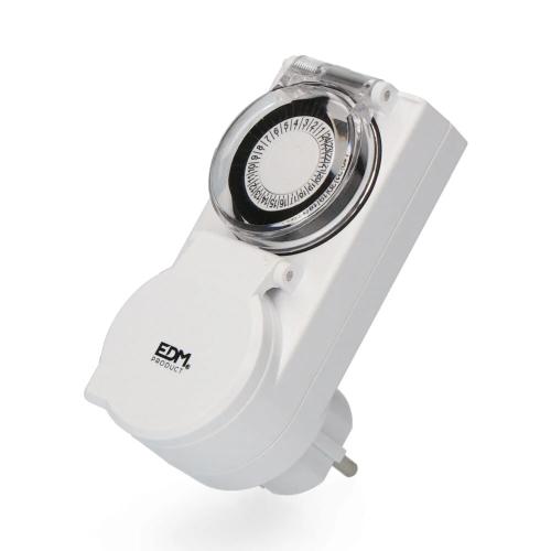 Programador 24 Horas Mecanico Ip44 230v 50hz 16a .