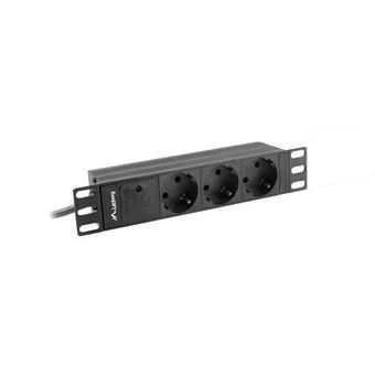 Lanberg Power Strip 10 Rack (1u 16a 3x Shuko)