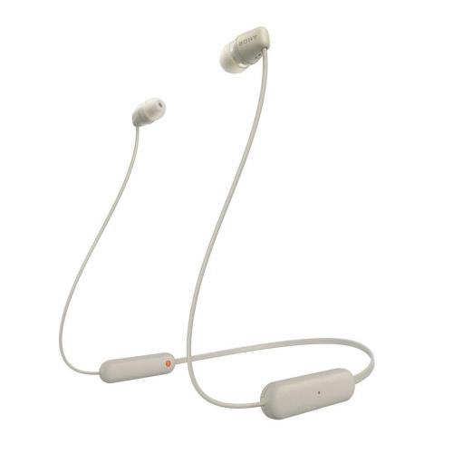 Auriculares Bluetooth Wi-C100 Bege - Sony
