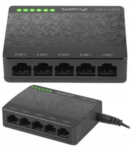 Lanberg Switch Dsp1-1005 (5-Port 1gb/S)