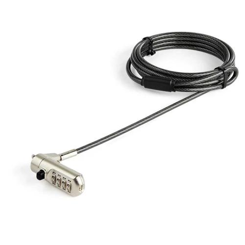 2 M (6.6 Ft.) Laptop Cable Locklock