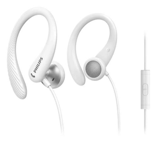 Philips In-Ear Phones Sports C/ Micro Branco Taa1105wt