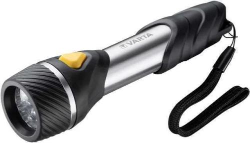 Varta Day Light Multi LED F20 Preto, Prateado, Am.