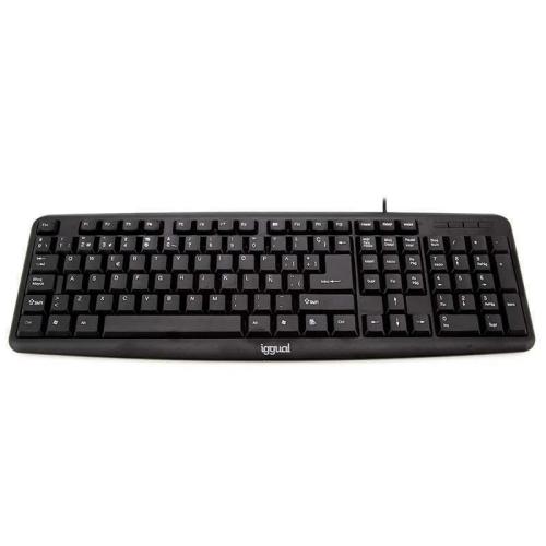 IGGUAL CK-BASIC-105T TECLADO USB QWERTY ESPANHOL .
