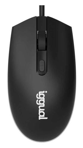 IGGUAL IGG317624 RATO AMBIDESTRO USB TYPE-A ÓTICO.