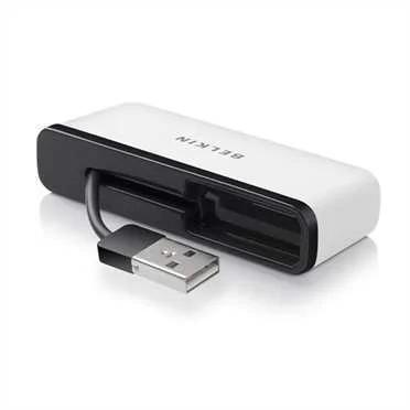 BELKIN F4U021BT HUB DE INTERFACE 480 MBIT/S PRETO.