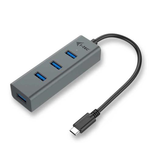 I-Tec Usb-C Metal 4-Port Hub Perp