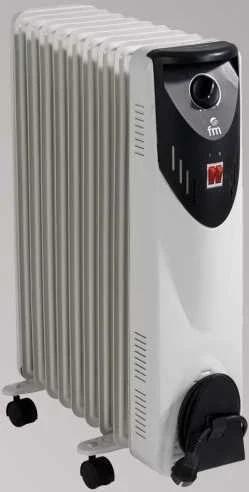 FM Calefacción BR-20 aquecedor Preto, Cinzento 20.