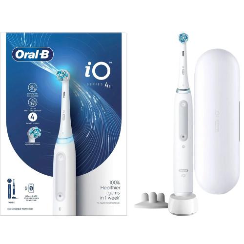 Escova de Dentes Elétrica Oral-B Io Série 4s Branco