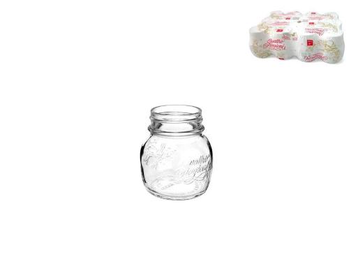 Frasco de Vidro Bormioli Quattro Stag Ø 7,5 X 8,3 Cm - 150 Cc