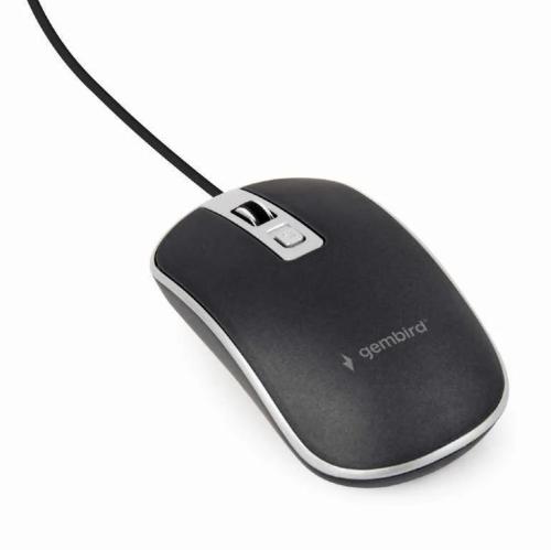 Gembird Mus-4b-06-Bs Mouse Ambidextrous Usb Type-A Optical 1200 Dpi