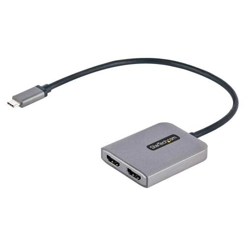 Hub Mst Usb C a 2x Hdmi 4k