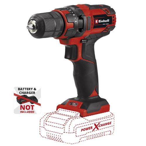 Cordless Drill Aku Tc-Cd 18/35 Li-Solo Einhell Black Red