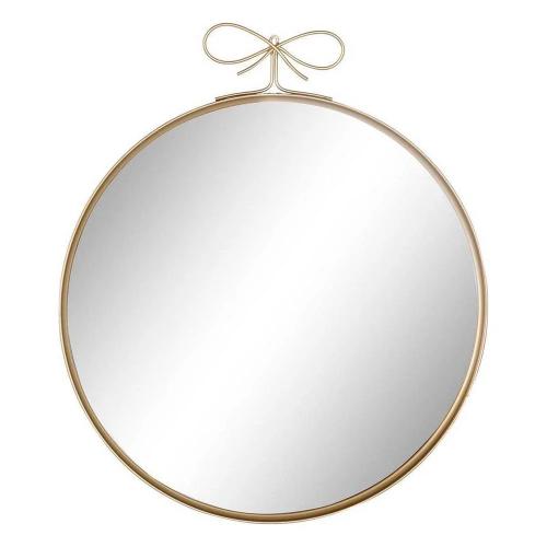 Espelho de parede DKD Home Decor Cristal Dourado .