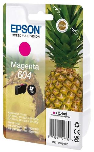 Singlepack Magenta 604 Ink