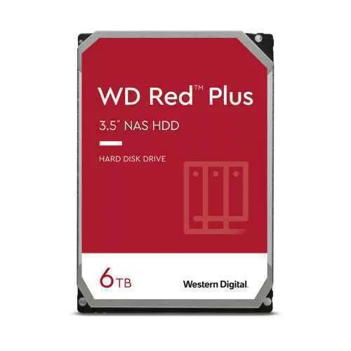 Wd Red Plus 8.9cm (3.5") 6tb Sata3 5400 256mb Wd60efpx